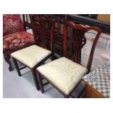 Chippendale Style Side Chairs