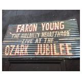 Fraon Yound Ozark Jubilee Sign