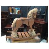 Wooden Rocking Horse