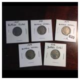 Buffalo Nickels