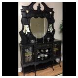 Victorian Ebonized Sideboard