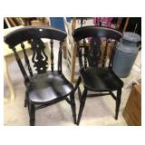 Pair of Ebonzied Chairs