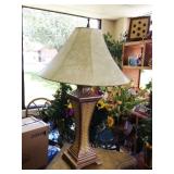 Rattan Style Table Lamp