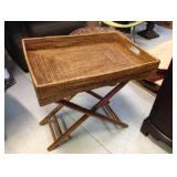 Rattan Tray Table