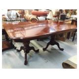 Double Pedestal Table