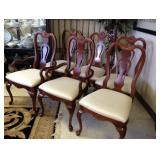 Set of 6 Mahogany Side Chairs