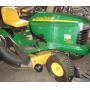 John Deere riding lawn mower