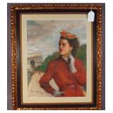 PAL FRIED (1893-1976) HUNGARIAN/AMERICAN OIL ON CANVAS