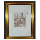 CAMILLE PISSARRO (1830-1903) FRENCH & LITHOGRAPHER GEORGE WILLIAM THORNLEY LITHO