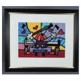 ROMERO BRITTO (1963-    ) BRAZILIAN SERIGRAPH
