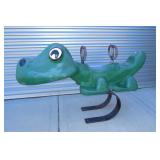 VERY RARE VINTAGE DINOSAUR SPRING RIDER