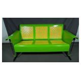 ORIGINAL VINTAGE BUNTING COMPANY ALUMINUM GLIDER