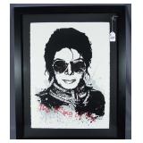 THIERRY GUETTA "MR. BRAINWASH" (1966-    ) FRENCH ORIGINAL SCREENPRINT "KING OF POP"