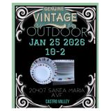 Sun Jan. 25 10 am Castro Valley Vintage pop-up
