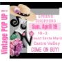 Sunday, April 19th Antiques & Vintage  
