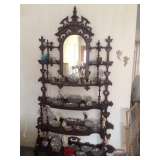 Victorian Rosewood Etageré