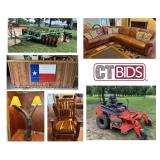 Anderson Ranch Online Estate Auction - Bad Boy Rogue, Equip., Ranch Style Furn & Decor & More