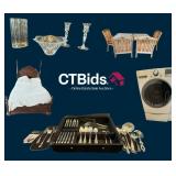 Sterling Ridge Online Estate Auction - Sterling Flatware, Bedroom Suites, Goods Decor & More