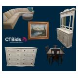 Sawmill Ranch Online Estate Auction - Bassett Furn., Appliances, Electronics, Wedding Gown & More