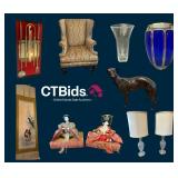 Briarcrest Online Estate Auction - Asian Room Divider, Drexel Bedrooms, Whippet Statues, Home Goods 