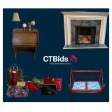 Long Bridge Online Estate Auction - Fireplace, PS3, Bose, Tea Sets, Home Furn., Goods & More 