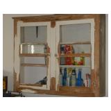 ANTIQUE WALL CABINET