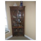 VERY OLD ANTIQUE CORNER CABINET