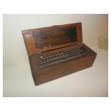 VINTAGE DRILL BIT CASE