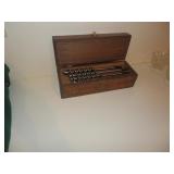 VINTAGE DRILL BIT CASE