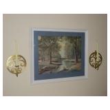 BRASS WALL SCONCES
