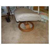LEATHER OTTOMAN