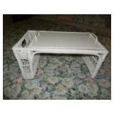 VINTAGE WICKER TRAY