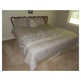 WHITE FINE FURNITURE CO KING BED
