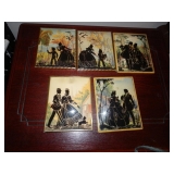 SILHOUETTES ON CONVEX GLASS
