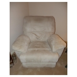 SUEDE RECLINER