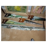 PAINTED SAWS