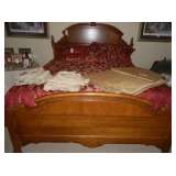 Oak King Size Bed & Dresser