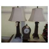 Lamps & Clock