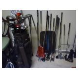 GOLF BAG & CLUBS