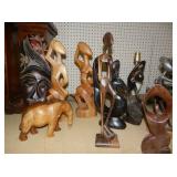 Wooden African Carvings