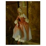Royal Doultan Porcelain Lady