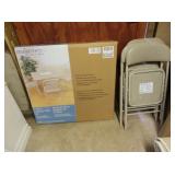 "New" Card Table & 4 Chairs