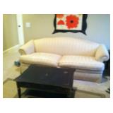 White Sofa & Coffee Table