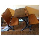 Antique School Desks