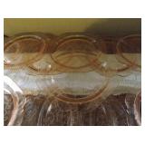 Pink Glass Plates