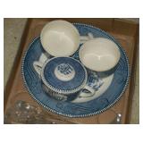 BLUE DISHES