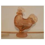 VINTAGE ROOSTER CANDY DISH