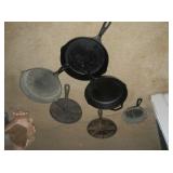 CAST IRON SKILLETS