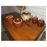 BROWN CROCKERY