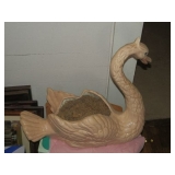 VINTAGE SWAN PLANTER
